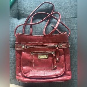 Tignanello red shoulder bag